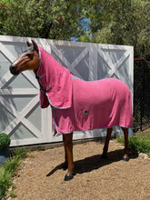 Towel Combo Pink with Grey Trim